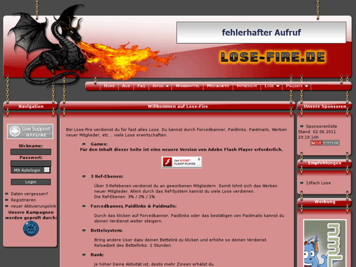 www.lose-fire.de