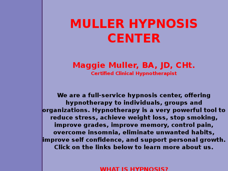 www.mullerhypnosis.com