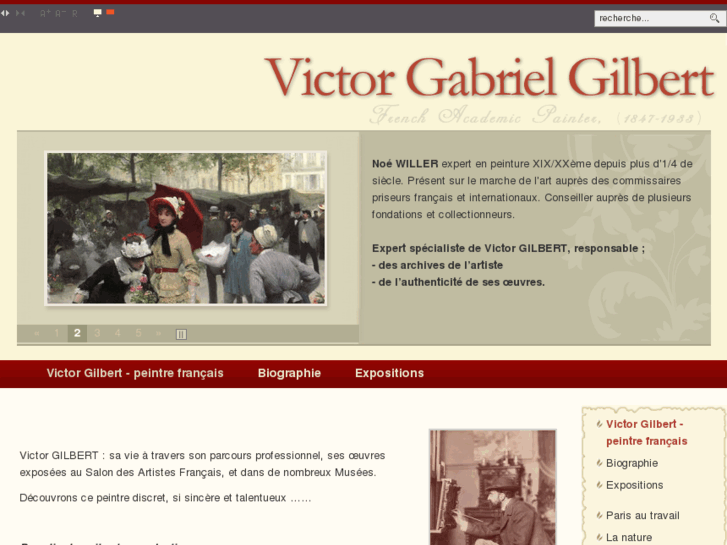 www.peintre-victor-gilbert.com