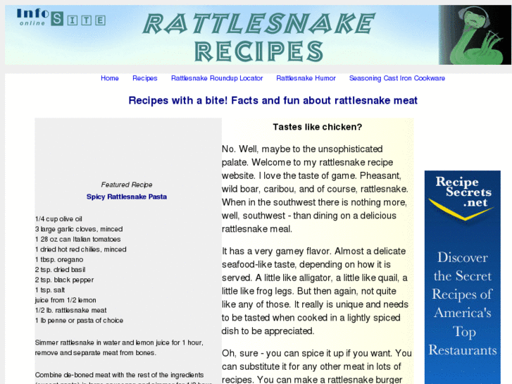 www.rattlesnakerecipe.us