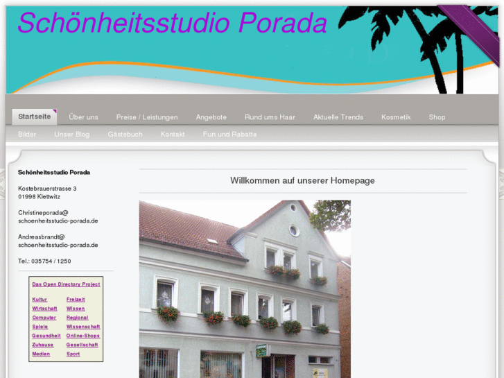 www.schoenheitsstudio-porada.de