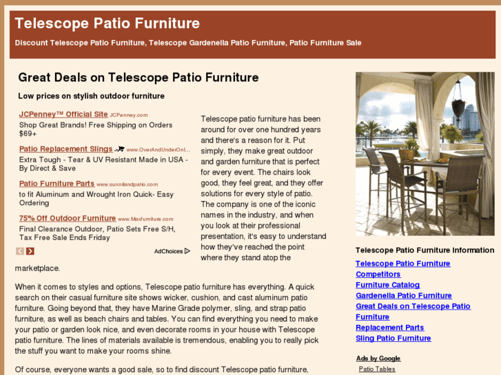 www.telescopepatiofurniture.org