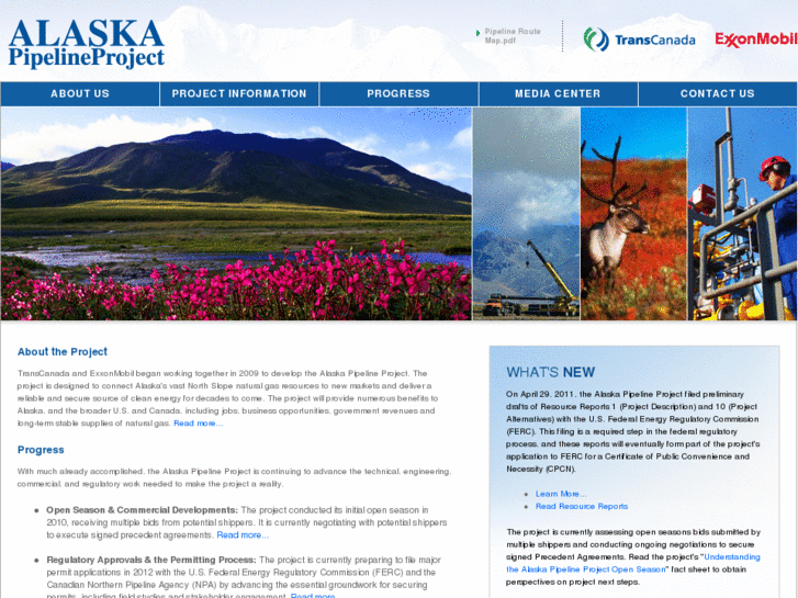 www.thealaskapipelineproject.com