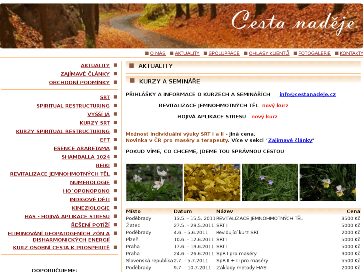 www.cestanadeje.cz