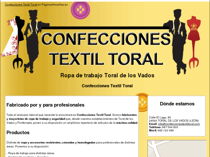 www.confeccionestextiltoral.com