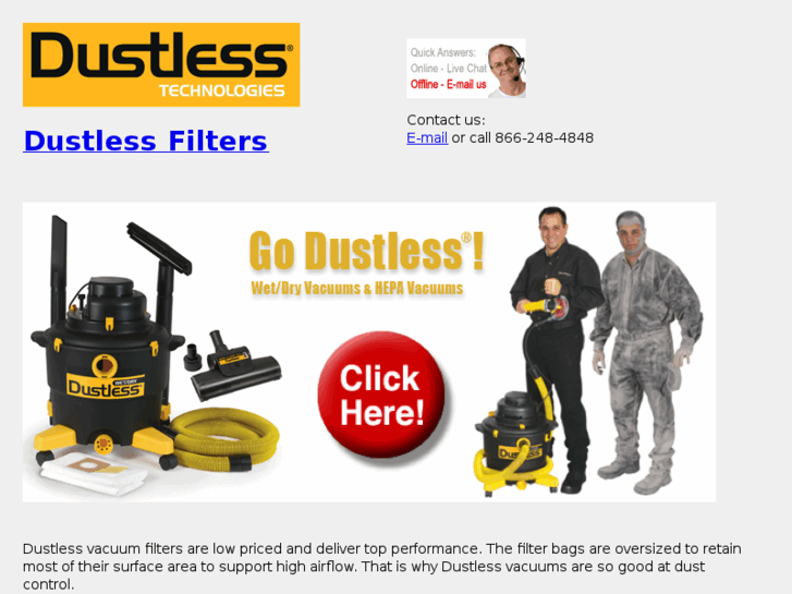 www.dustlessfilters.com