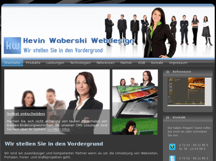 www.kevin-waberski-webdesign.de