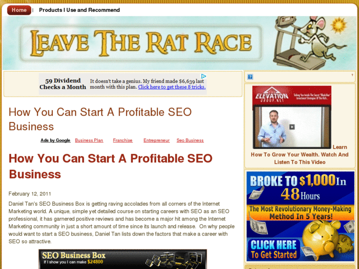 www.leave-the-rat-race.com