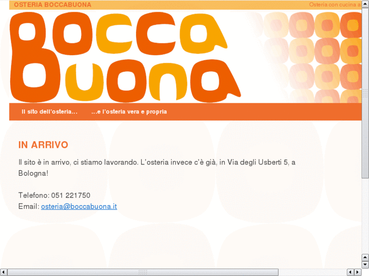 www.osteriaboccabuona.com