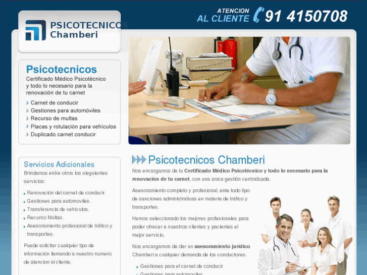 www.psicotecnicoschamberi.es