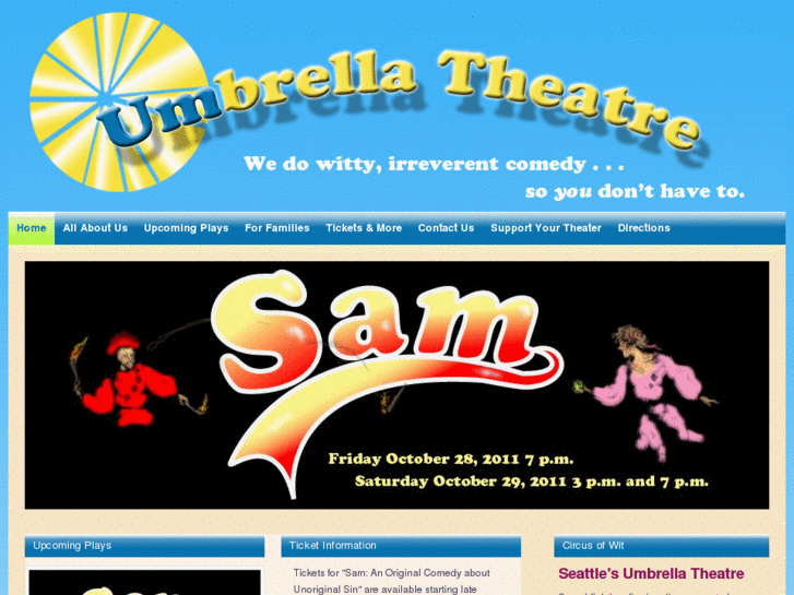 www.umbrellatheatre.com