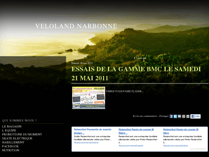 www.velolandnarbonne.com