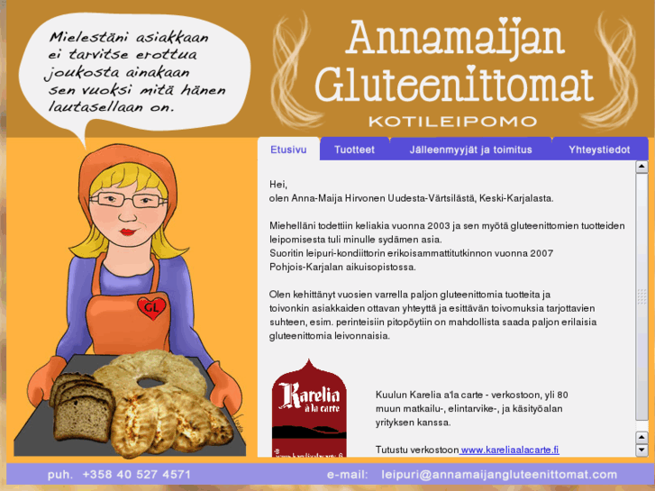 www.annamaijangluteenittomat.com