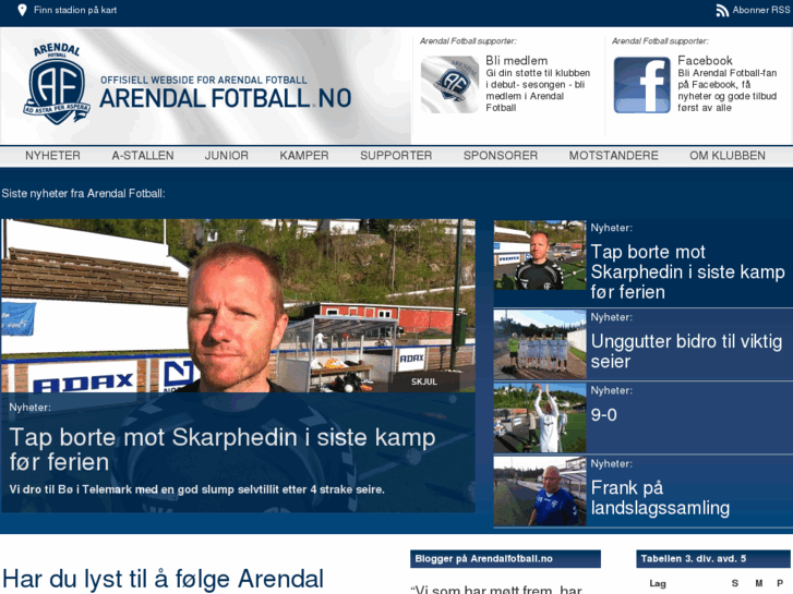 www.arendalfotball.no