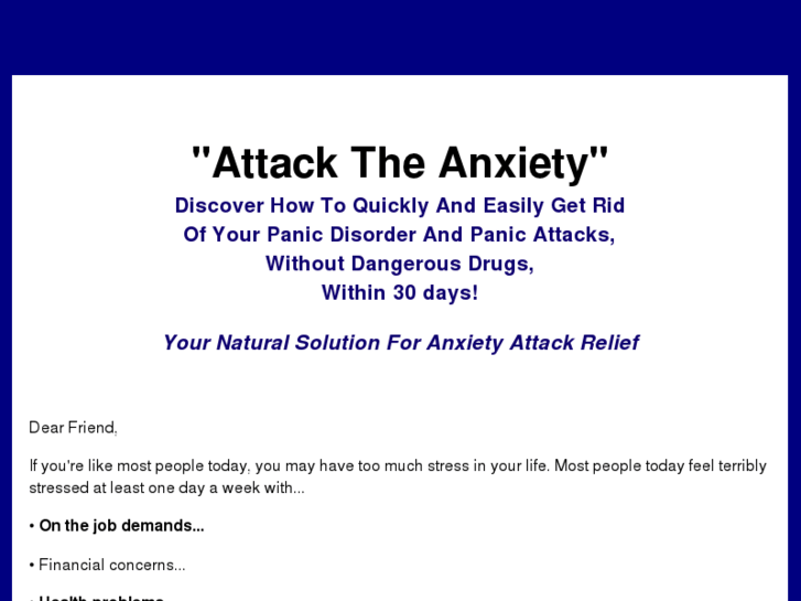 www.attacktheanxiety.com