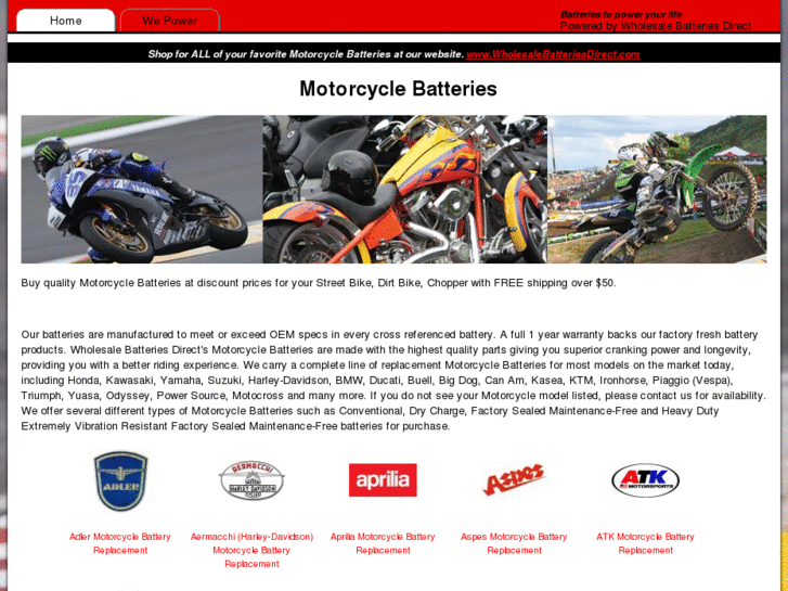 www.batteriesmotorcycles.com