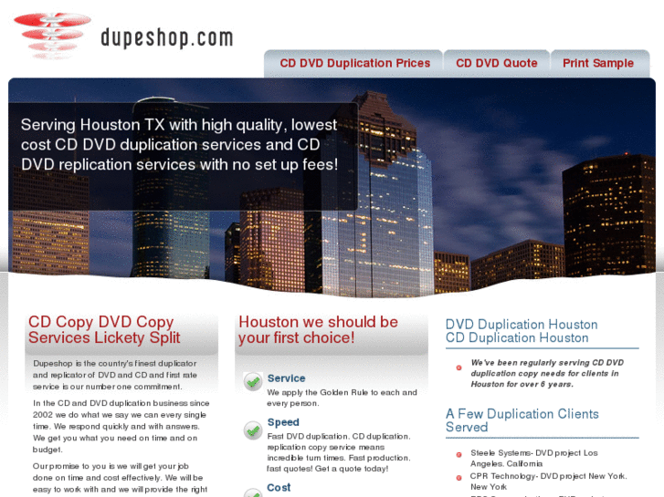 www.cddvdduplicationhouston.com