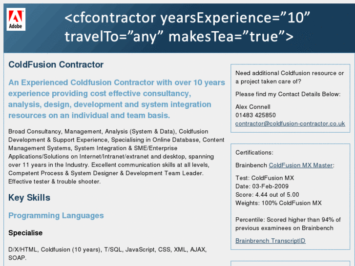 www.coldfusion-contractor.com