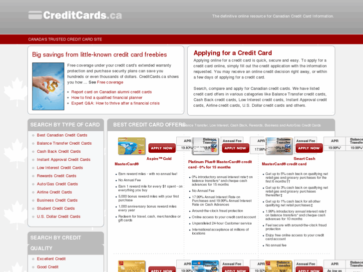 www.creditcards.ca