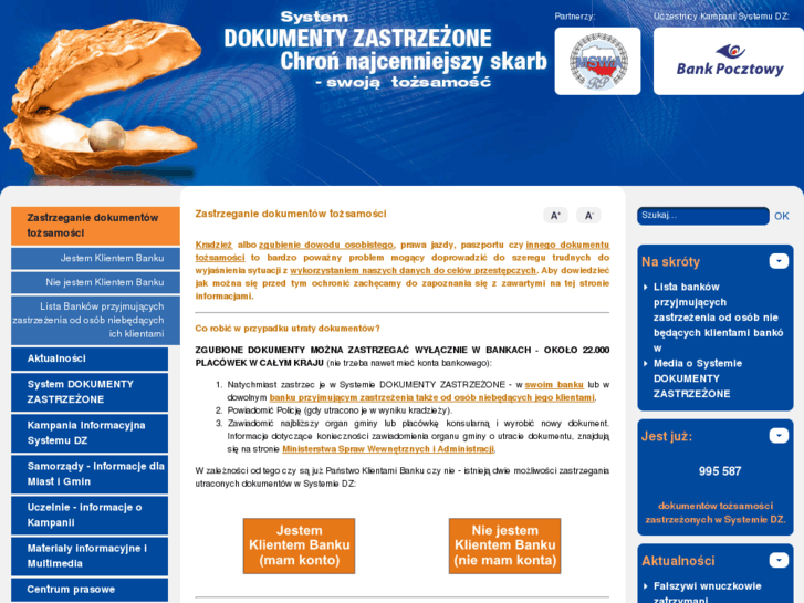 www.dokumentyzastrzezone.pl