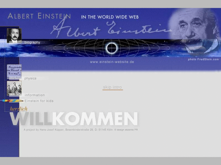 www.einstein-website.de