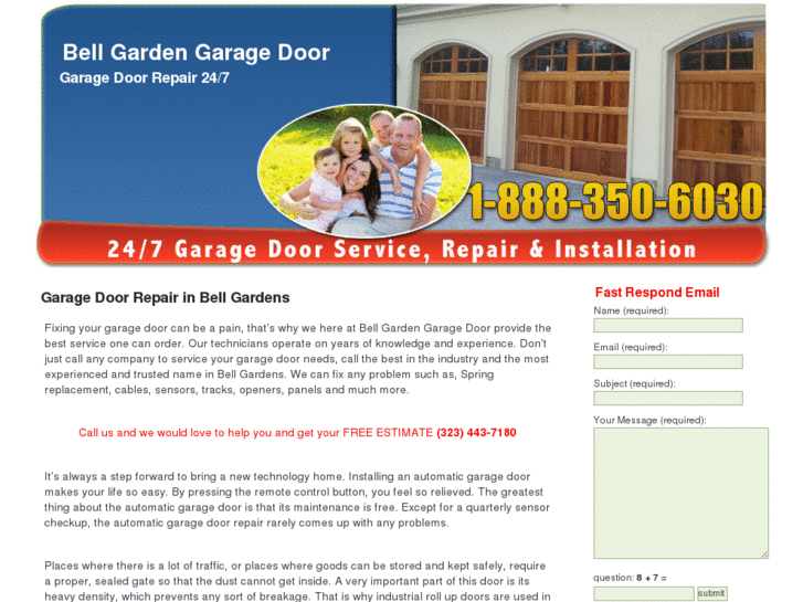 www.garagedoorrepairbellgardens.com