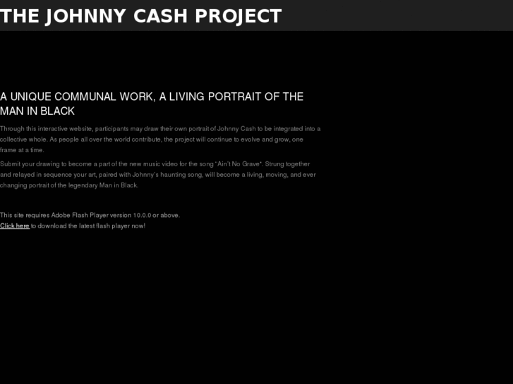 www.johnnycashproject.com