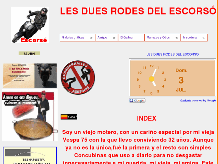 www.lesduesrodesdelescorso.com