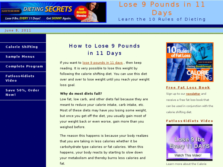 www.lose9pounds-in11days.com