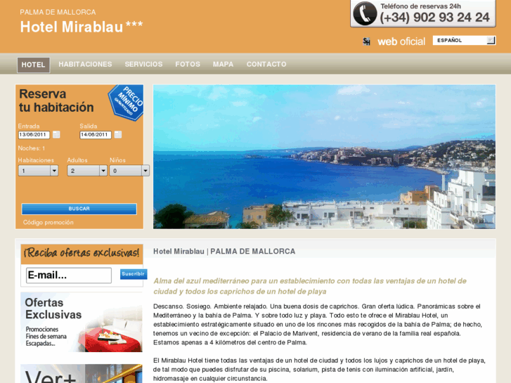 www.mirablauhotel.com