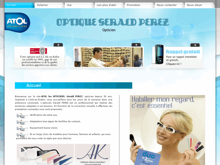 www.optique-gerald-perez.com