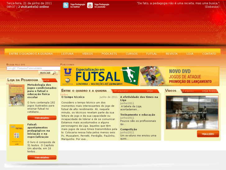 www.pedagogiadofutsal.com.br