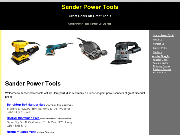 www.sanderpowertoolsonline.com