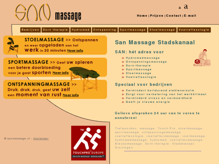 www.sanmassage.nl