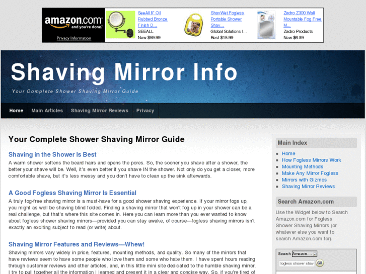 www.shavingmirrorinfo.net