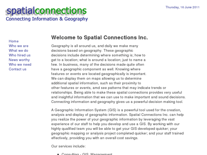 www.spatialconnections.com