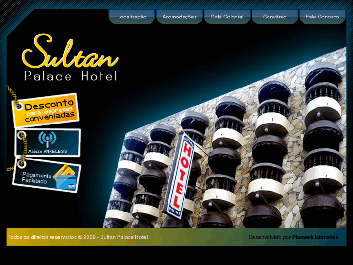 www.sultanpalacehotel.com.br