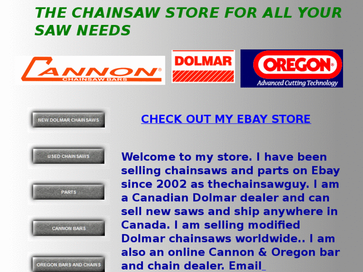 www.thechainsawstore.com