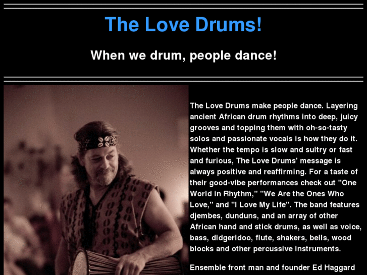 www.thelovedrums.com