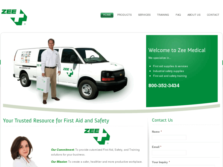 www.zeefirstaidservice.com