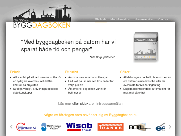 www.byggdagboken.nu