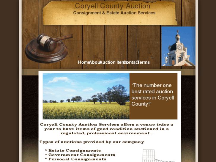 www.coryellcountyauction.com