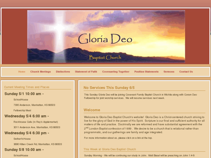 www.gloriadeobaptist.org