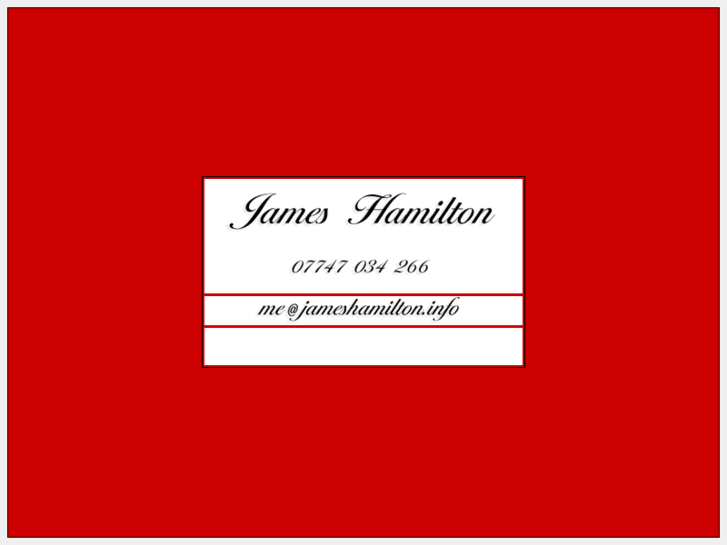 www.jameshamilton.info