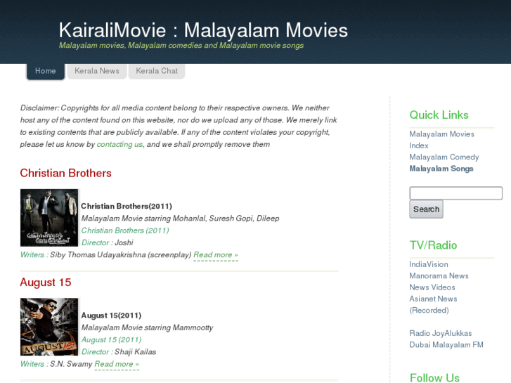 www.kairalimovie.com