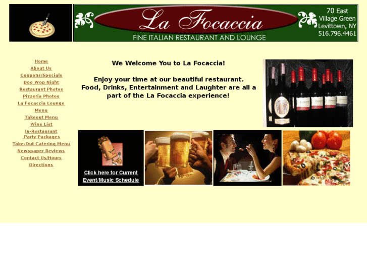 www.lafocacciarestaurant.com