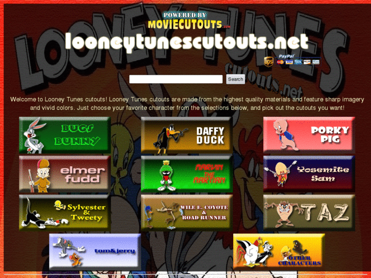 www.loonytunescutouts.net