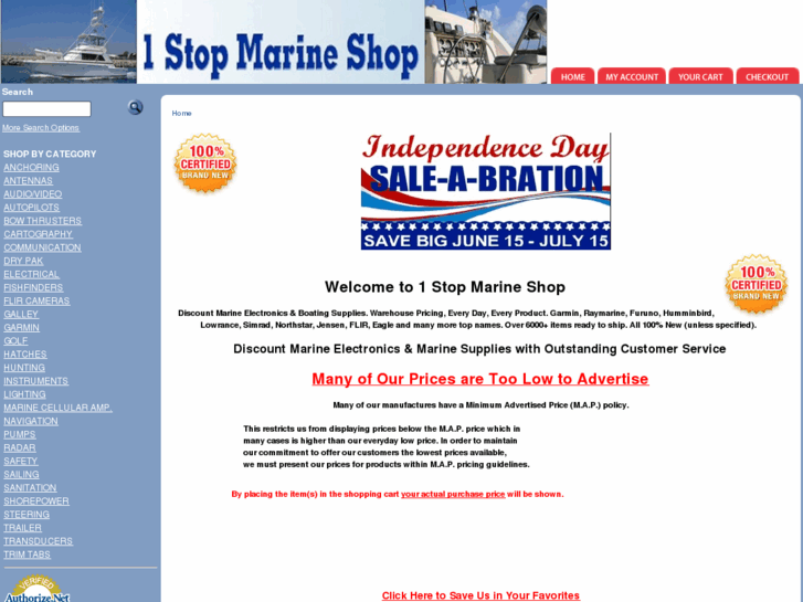 www.1stopmarineshop.com