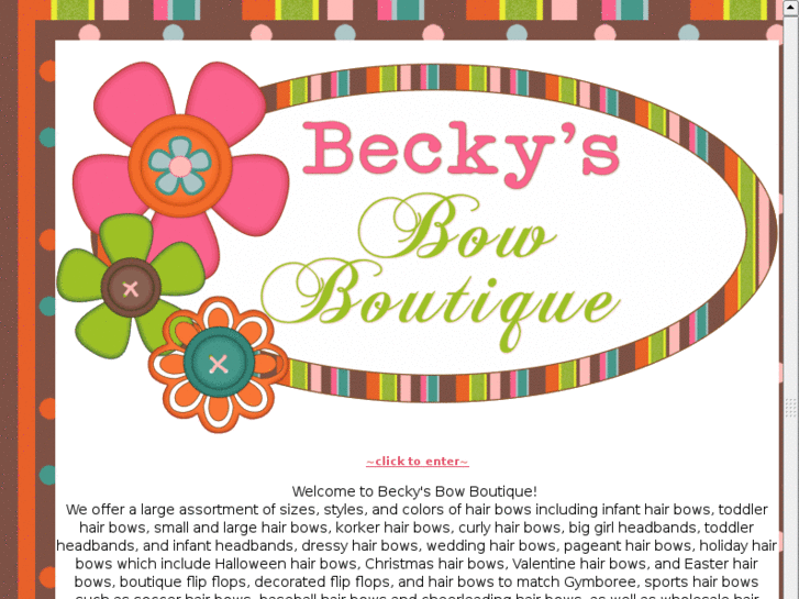 www.beckysbowboutique.com