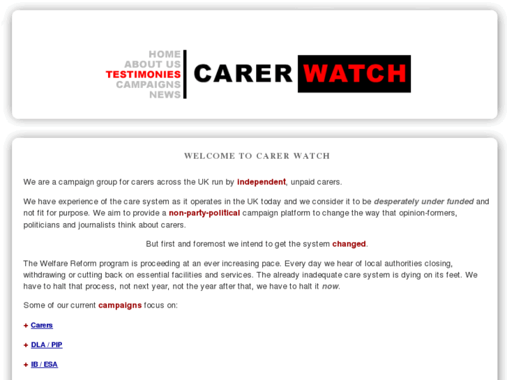 www.carerwatch.com